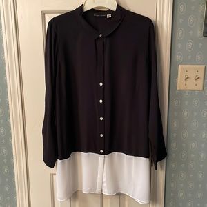 New without tags Joe Zee Colorblock Blouse